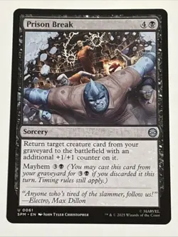 MTG Universes Beyond: Spider-man Prison Break 0061 NM - Image 1