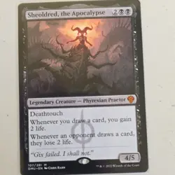 Sheoldred, the Apocalypse #107 Dominaria United Mythic Black Creature Regular M. - Image 1