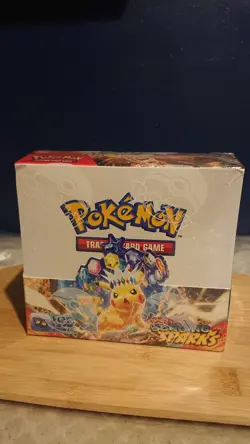 Pokemon TCG Surging Sparks Booster Box 36 Packs - New & Factory Sealed (TEAR) - Image 1