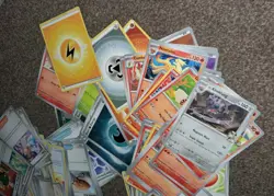 Pokemon TCG Card Bundle Common Uncommon Rare Holo Reverse Holo Trainers Energy - Image 2