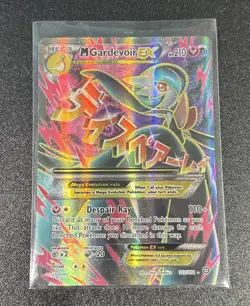 2016 POKEMON MEGA M GARDEVOIR ex 112/114 FULL ART - XY STEAM SIEGE -RARE - HOLO - Image 1