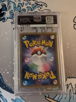Poncho Wearing Pikachu Mega Campaign Set Promo 203/XY-P Pokemon Japanese PSA 10 - Image 2