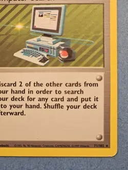 Computer Search 071/102 Base Set Regular Pokemon - Image 3