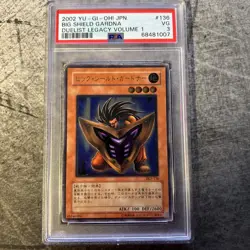 2002 Yugioh Japanese Duelist Legacy 1 Big Shield Gardna DL1-136 PSA 3 - Image 1