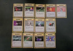 Lot Trainer SET BASE WOTC Pokemon Card Japan Wotc Wizard Old Vintage - Image 1