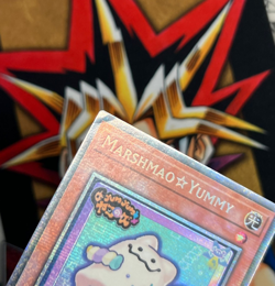 DOOD-EN024 Marshmao Yummy Starlight Rare 1st Edition MP+ Yugioh Card - Image 3