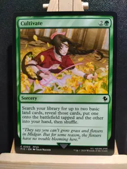 Cultivate - Final Fantasy Commander - Common - NM (see pics) MTG - Image 1