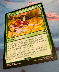 Cultivate - Final Fantasy Commander - Common - NM (see pics) MTG - Image 3