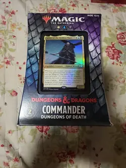 MTG Dungeons of Death Dungeons & Dragons Commander Deck ENG Sealed - Image 1