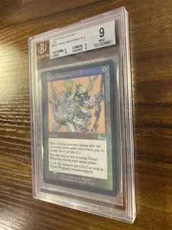 MTG✨THRAN WEAPONRY FOIL✨Urza’s Legacy BGS QUAD 9’s MINT RARE Artifact LOW POP ! - Image 4
