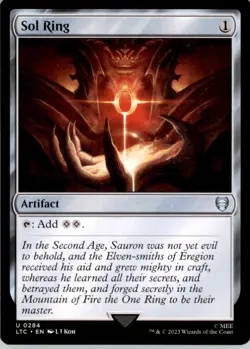 Sol Ring U Commander: The Lord of the Rings: Tales of Middle-earth 284 NM - Image 1