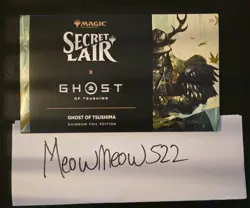MTG Secret Lair x Ghost of Tsushima FOIL Edition (READY STOCK, SEALED) - Image 1