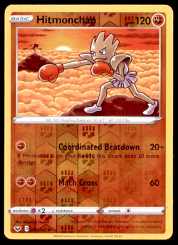 Pokemon Hitmonchan - SWSH01: Sword & Shield Base Set - 095/202 - Image 1