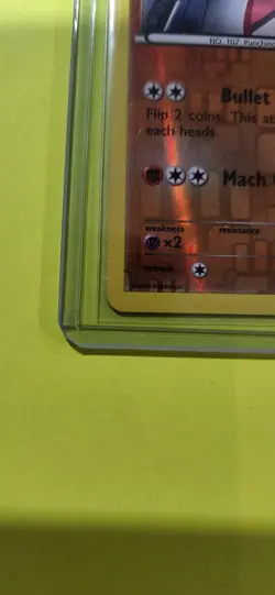 Pokemon Card - Hitmonchan Reverse Holo 48/111 FFI Furious Fists LP/NM - Image 3