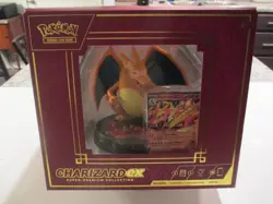 POKEMON TCG CHARIZARD EX SUPER-PREMIUM COLLECTION BOX/FIGURE/PROMO CARDS ONLY - Image 1