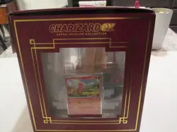 POKEMON TCG CHARIZARD EX SUPER-PREMIUM COLLECTION BOX/FIGURE/PROMO CARDS ONLY - Image 2