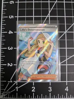 Lillie's Determination MEG 169/132 Pokemon Mega Evolution NM/M - Image 1