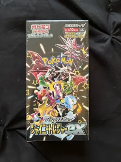 Pokemon TCG: Scarlet & Violet High Class Shiny Treasure ex Booster Box 4521329394824 - Image 1
