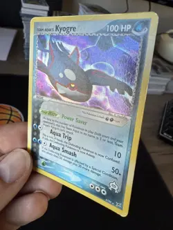 Team Aqua's Kyogre 3/95 Team Magma vs Team Aqua Holo POKEMON TCG 🔥 - Image 2
