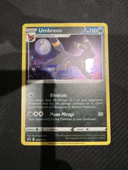 Pokemon TCG - Umbreon - SWSH129 - Sword & Shield: Black Star Promo - NM - Image 1