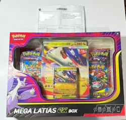 Pokemon TCG Mega Evolution Mega Latias EX Box Brand New & Sealed - w/ Receipt - Image 1