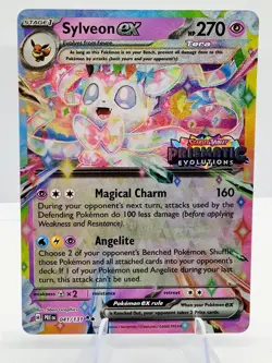 Pokemon Prismatic Evolutions Sylveon ex 041/131 Surprise Box Stamped - Image 1