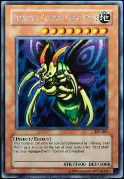 Yu-Gi-Oh! Perfectly Ultimate Great Moth TSC-001 PSCR [NM-M] American NA| EN 2004 - Image 1