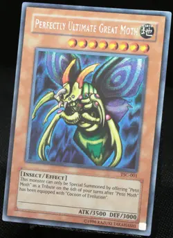 Yu-Gi-Oh! Perfectly Ultimate Great Moth TSC-001 PSCR [NM-M] American NA| EN 2004 - Image 3