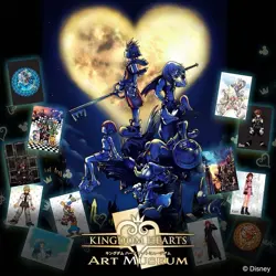 Kingdom Hearts Art Museum Card Collection 20 Packs Set 1 Box Square Enix Japan - Image 1