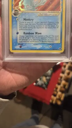 Gold Star Mew 101/101 - PSA 5 - EX Dragon Frontiers - Very Rare Pokemon Card - Image 3