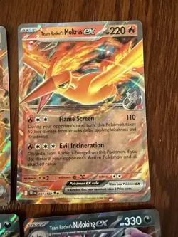 Pokemon Destined Rivals - EX Lot 6 Cards In Total (Team Rocket) - Image 2