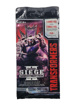 Transformers Trading Card Game TCG War for Cybertron: Siege II Booster 1 Pack - Image 1