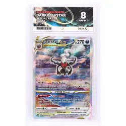Darkrai Vstar Crown Zenith: Galarian Gallery Gg50/Gg70 Pokemon TCG Card Ace 8 - Image 1