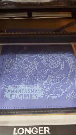 Pokemon Laser Engraved Squirtle Trading Card Binder (Made to order) - Image 2