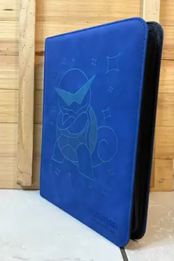 Pokemon Laser Engraved Squirtle Trading Card Binder (Made to order) - Image 3