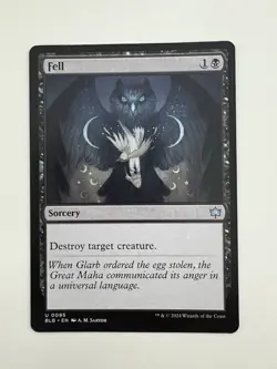 Fell MTG Magic the Gathering Card NM Near Mint BLB - Image 1