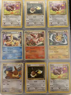 Vintage Pokemon Card Binder Collection Lot 63 Cards - Charizard WOTC Rare! XY166 - Image 2