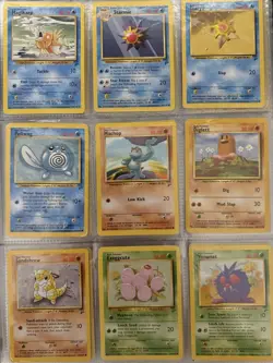 Vintage Pokemon Card Binder Collection Lot 63 Cards - Charizard WOTC Rare! XY166 - Image 4