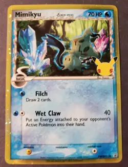 Mimikyu (Delta Species) SWSH136 Sword & Shield Promo Cards - Celebrations - Image 1