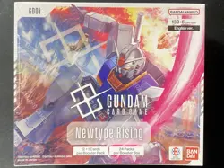 Bandai Gundam Card Game Newtype Rising English Booster Box Brand New Sealed - Image 1
