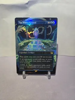 The Water Crystal (Borderless) Final Fantasy Foil MTG - Image 1