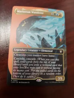 Maelstrom Wanderer (Borderless) Commander Masters Regular - Image 1