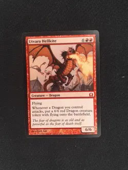 MTG - Return To Ravnica - Utvara Hellkite Near Mint #110 - Image 1