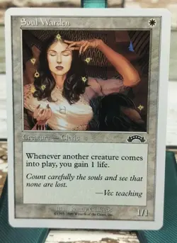 LP Soul Warden Exodus Mtg Magic the Gathering - Image 1