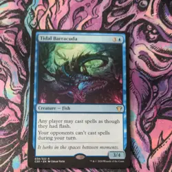[1x] Tidal Barracuda Near Mint, English Commander 2020 MTG Magic - Image 1