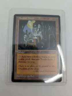 Mtg Ancient Tomb Tempest LP Magic The Gathering Light Play - Image 4