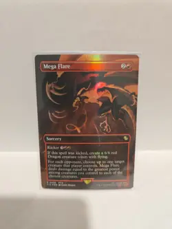Mega Flare (Borderless) Commander: Final Fantasy Foil Near Mint - Image 1