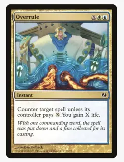 Overrule | MTG DDI | EDH Commander Counterspell Lifegain | LP - Image 1