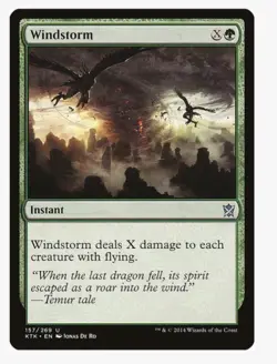 Windstorm | MTG KTK | EDH Commander Green Flying Hate Board Wipe | LP - Image 1