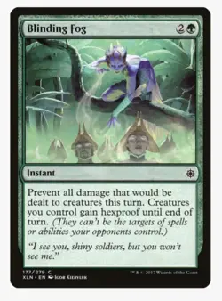 Blinding Fog | MTG XLN | EDH Commander Green Fog Hexproof Protection | LP - Image 1